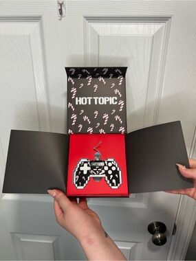 Hot Topic Black & White Controller 2025 Ornament